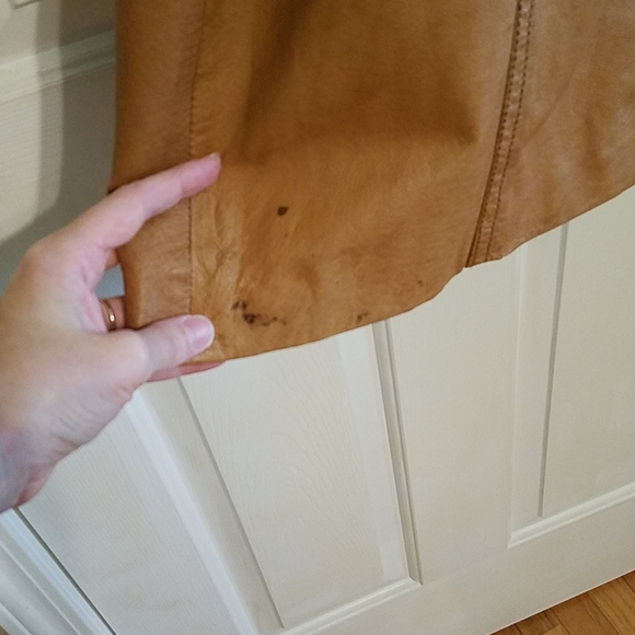 Danier leather trench coat - small - Picture 5 of 11